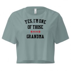 Ladies Festival Cali Crop Top Tee