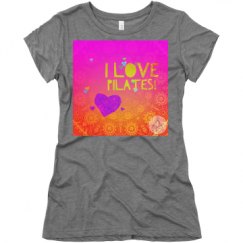 Ladies Slim Fit Super Soft Triblend Tee