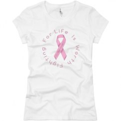 Ladies Slim Fit Basic Promo Jersey Tee
