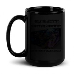 15oz Black Glossy Mug