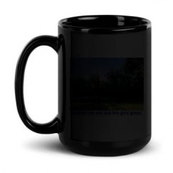 15oz Black Glossy Mug