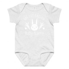 Custom Name Baby's First Easter