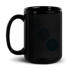 15oz Black Glossy Mug