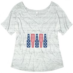 Ladies Flowy Slouchy Tee