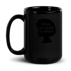 15oz Black Glossy Mug