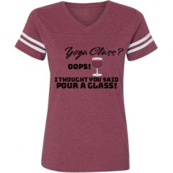 Ladies Relaxed Fit Vintage Sports Tee