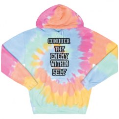Unisex Tie-Dye Fleece Hoodie