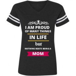 Ladies Relaxed Fit Vintage Sports Tee