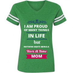 Ladies Relaxed Fit Vintage Sports Tee