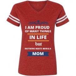 Ladies Relaxed Fit Vintage Sports Tee