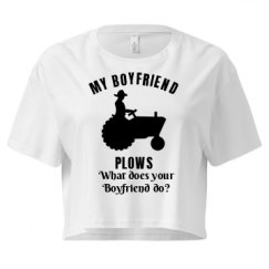 Ladies Festival Cali Crop Top Tee