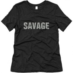 Ladies Relaxed Fit Super Soft Triblend Tee