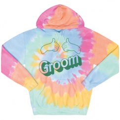 Unisex Tie-Dye Fleece Hoodie