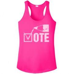 Ladies Athletic Performance Racerback Tank