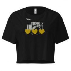 Ladies Festival Cali Crop Top Tee