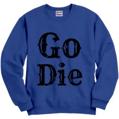 Unisex Film and Foil Crewneck Sweatshirt