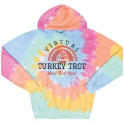 Unisex Tie-Dye Fleece Hoodie