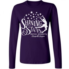 Ladies Relaxed Fit Basic Long Sleeve Tee