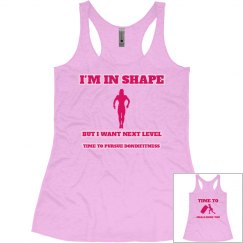 DONDIFITNESS LADIES RELAX RACERBACK TANK TOP