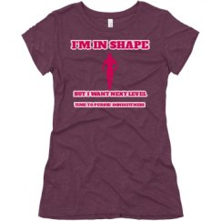 Ladies Slim Fit Super Soft Triblend Tee