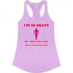 Ladies Slim Fit Racerback Tank Top