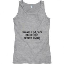 Ladies Semi-Fitted Basic Promo Tank