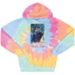 Unisex Tie-Dye Fleece Hoodie