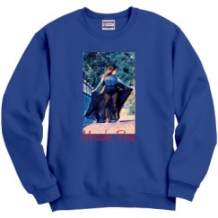 Unisex Film and Foil Crewneck Sweatshirt