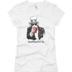 Ladies Slim Fit Basic Promo Jersey Tee