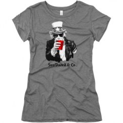 Ladies Slim Fit Super Soft Triblend Tee