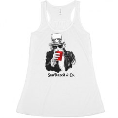 Ladies Flowy Racerback Tank