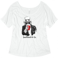 Ladies Flowy Slouchy Tee