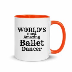 11oz Ceramic Mug with Color Inside