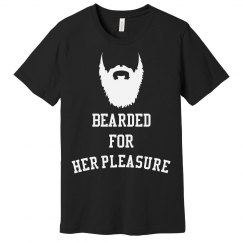 Bearded for her pleasure