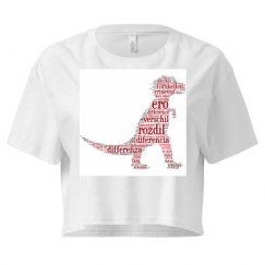 Ladies Festival Cali Crop Top Tee