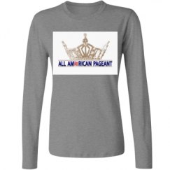 Ladies Relaxed Fit Basic Long Sleeve Tee