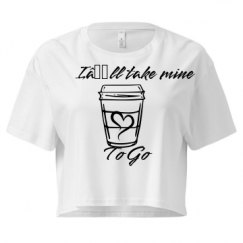 Ladies Festival Cali Crop Top Tee