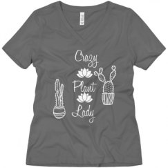 Ladies Relaxed Fit V-Neck Tee