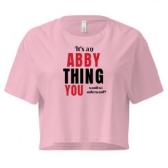 Ladies Festival Cali Crop Top Tee