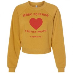 Women's Raglan Pullover Fleece