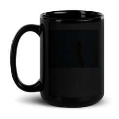 15oz Black Glossy Mug