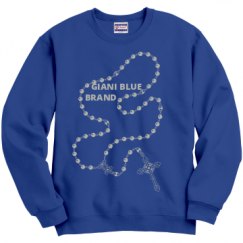 Unisex Film and Foil Crewneck Sweatshirt