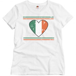 Irish Flag Heart