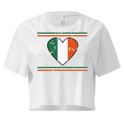 Ladies Festival Cali Crop Top Tee