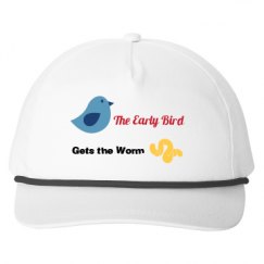 Snapback Five-Panel Rope Hat