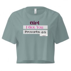 Ladies Festival Cali Crop Top Tee