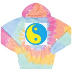 Unisex Tie-Dye Fleece Hoodie