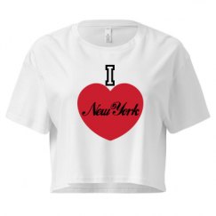 Ladies Festival Cali Crop Top Tee