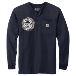 Unisex Carhartt Long Sleeve Henley Tee