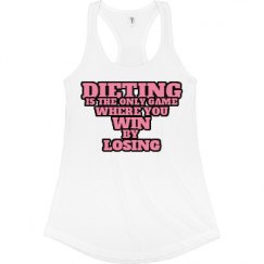 Ladies Slim Fit Racerback Tank Top